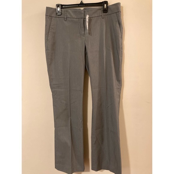 Ann Taylor Loft NWT Marisa Pants‎ size 10 Gray Career - Picture 1 of 9